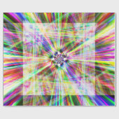 Iridescent Chrome 1 Geschenkpapier (Flach)
