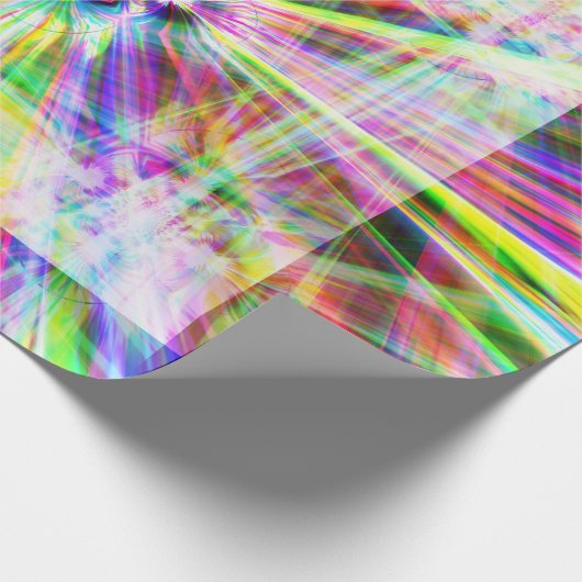 Iridescent Chrome 1 Geschenkpapier (Ecke)