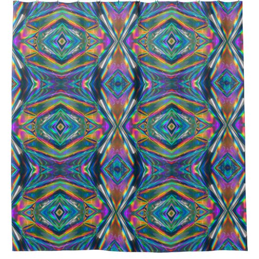 Iridescent Chrome Duschvorhang (Vorderseite)