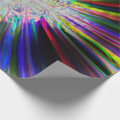 Iridescent Chrome Eleven Geschenkpapier (Ecke)