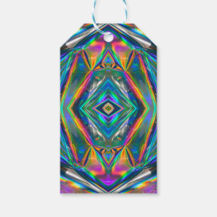 Iridescent Chrome Gift Tags Geschenkanhänger