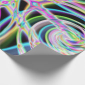 Iridescent Chrome Nine Geschenkpapier (Ecke)