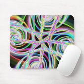 Iridescent Chrome Nine Mousepad (Mit Mouse)