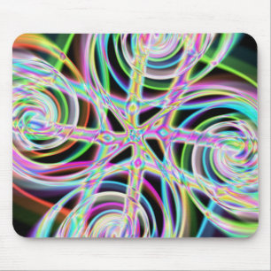 Iridescent Chrome Nine Mousepad