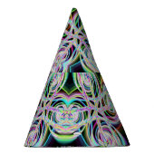 Iridescent Chrome Nine Partyhütchen (Rechts)
