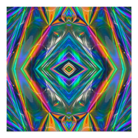 Iridescent Chrome Perfect Poster (Vorderseite)