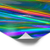 Iridescent Chrome Perfect Poster (Ecke)