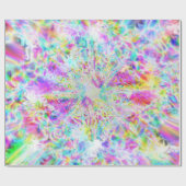 Iridescent Chrome Seven Geschenkpapier (Flach)