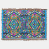Iridescent Chrome Throw Blanket Decke (Vorderseite)