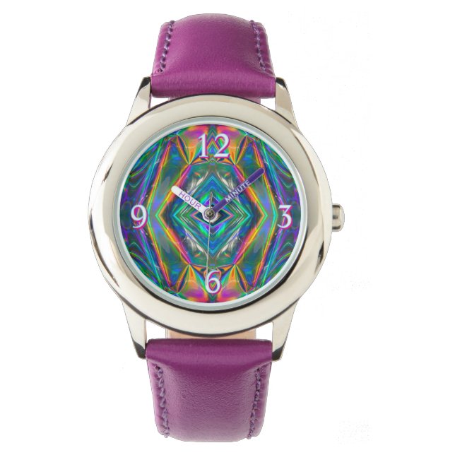 Iridescent Chrome Watch Armbanduhr (Vorderseite)