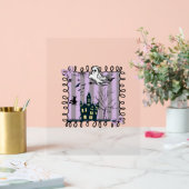 Iridescent Coquette Halloween Acrylschild (Hochzeit)