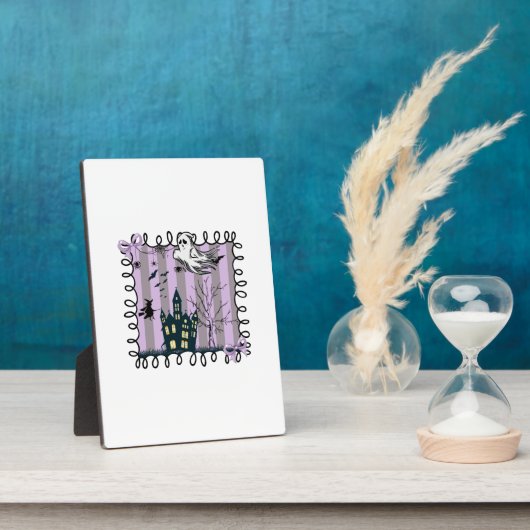 Iridescent Coquette Halloween Fotoplatte (Seite)