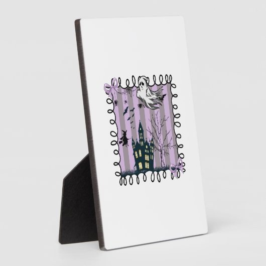 Iridescent Coquette Halloween Fotoplatte (Seite)