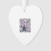 Iridescent Coquette Halloween Ornament (Vorderseite)