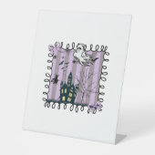 Iridescent Coquette Halloween Sockelschild (Vorderseite)