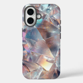 Iridescent Crystal Matching Couple Phone Case