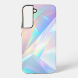 Iridescent Crystal Prism Holographic Design Samsung Galaxy Hülle