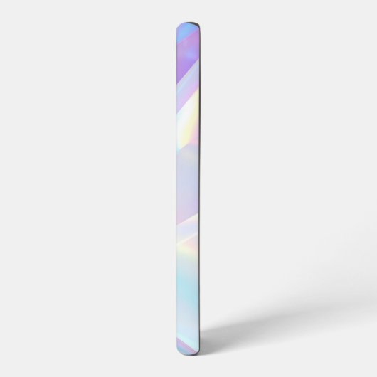 Iridescent Crystal Prism Holographic Design Samsung Galaxy Hülle (Linke Seite)