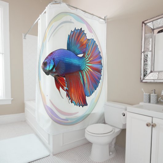 Iridescent Current -  Duschvorhang (Beispiel)