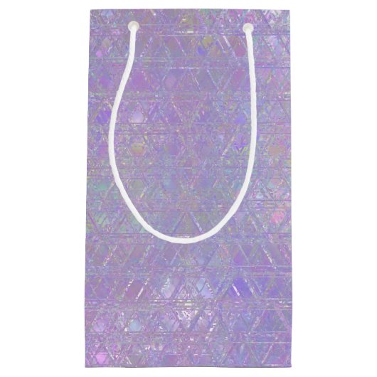 Iridescent Design Geschenktasche Kleine Geschenktüte (Vorderseite)