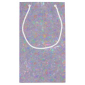 Iridescent Design Geschenktasche Kleine Geschenktüte (Rückseite)