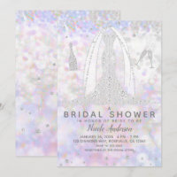 Iridescent Diamond Wedding Dress Brautparty