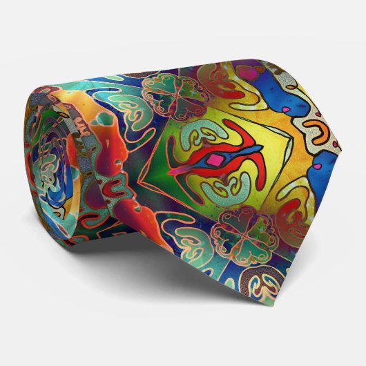 Iridescent Dream Krawatte (Gerollt)