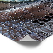 Iridescent Eye Puzzle Poster (Ecke)