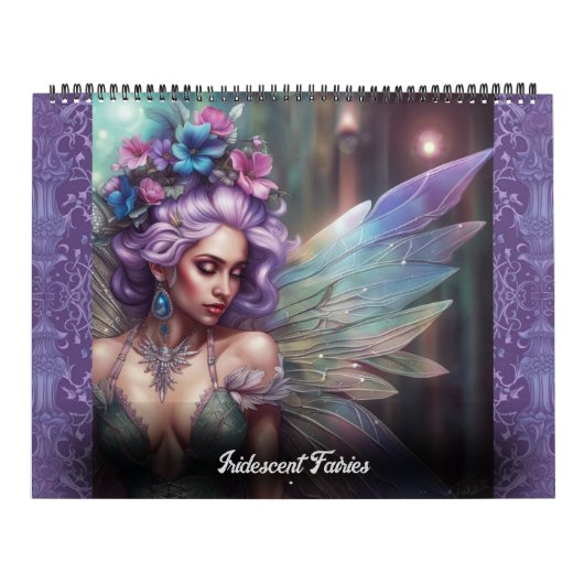 Iridescent Fairies von Ivy and Bat Art Calendar Kalender (Titelbild)