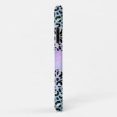 Iridescent Foil Rainbow Leopard Lila Case-Mate iPhone Hülle (Hinten/Rechts)