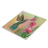 Iridescent Garden Hummingbird Keramik Küche Tile Fliese (Seite)