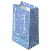 Iridescent Geometric Gift Bag