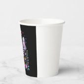 Iridescent Ghost Girl Halloween Pappbecher (Links)