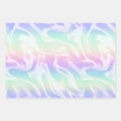 Iridescent Glam Rainbow Pattern Geschenkpapier Set (Vorderseite 3)