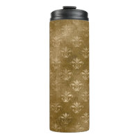 Iridescent Gold Damask