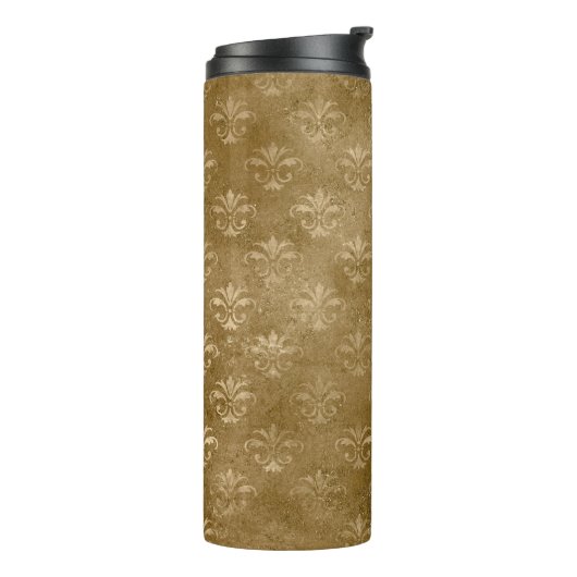 Iridescent Gold Damask Thermosbecher (Nach links gedreht)