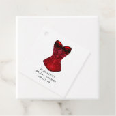 Iridescent Gothic Crimson Red Hexe Geschenkanhänger (Beispiel)