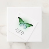 Iridescent Green Butterfly Geschenkanhänger (Beispiel)