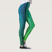 Iridescent Green Weave Leggings (Rechts)