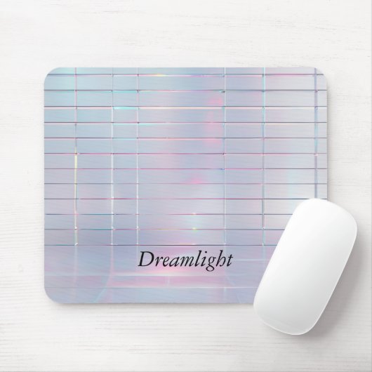 Iridescent Grid Muster Mousepad (Mit Mouse)