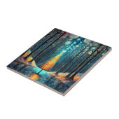 Iridescent Holiday Dream 🎄 glühenden Weihnachtsba Fliese (Seite)