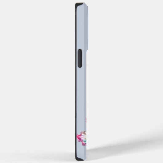 Iridescent holografische Ruffled Tulip Case-Mate iPhone Hülle (Rückseite / Rechts)