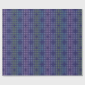 Iridescent Holographic Dots Pattern Geschenkpapier (Flach)