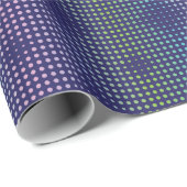 Iridescent Holographic Dots Pattern Geschenkpapier (Rolleneckpunkt)