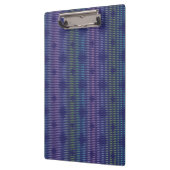 Iridescent Holographic Dots Pattern Klemmbrett (Links)