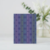 Iridescent Holographic Dots Pattern Postkarte (Stehend Vorderseite)