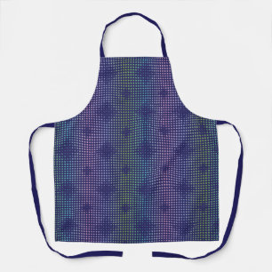 Iridescent Holographic Dots Pattern Schürze