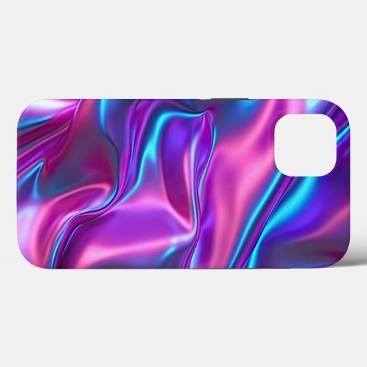 Iridescent Holographic Foil Case-Mate iPhone Hülle (Rückseite (Horizontal))