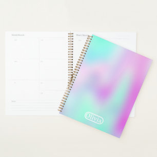 Iridescent Holographic Gradient Planer