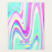 Iridescent Holographic Liquid Swirl Planer (Vorderseite)